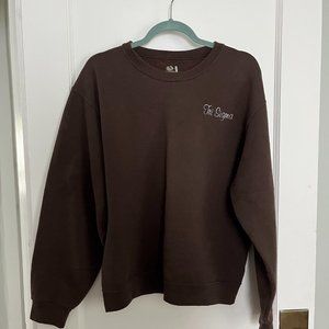 Tri Sigma Embroidered Crew Neck Sweatshirt - M